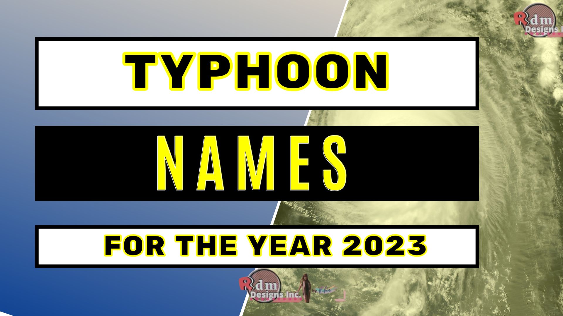 Typhoon Names for 2023 | Mga Pangalan ng Bagyo Ngayong 2023 sa